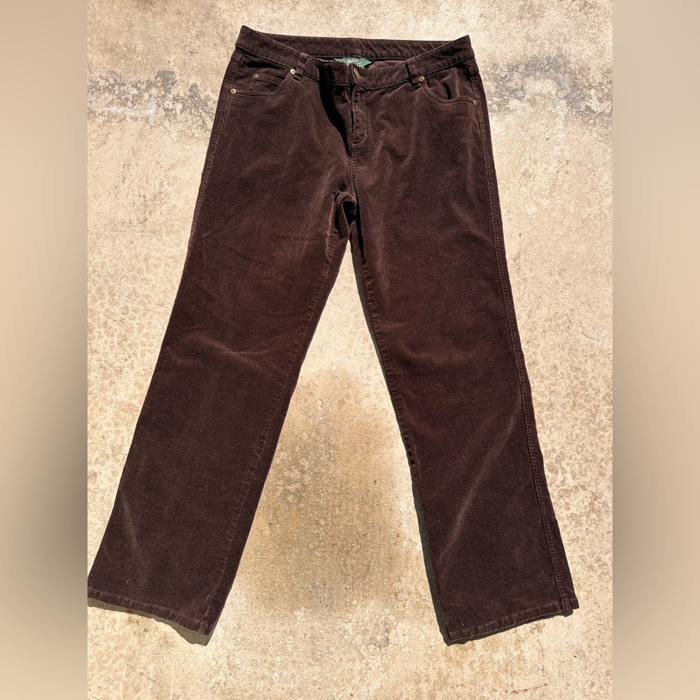 Vintage Women’s Woolrich Corduroy Brown Jeans Size 12